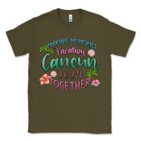 Army Green making memories vacation cancun 2024 together Classic Tee - MaliasSmallBusiness
