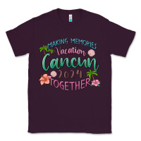 Plum making memories vacation cancun 2024 together Classic Tee - MaliasSmallBusiness