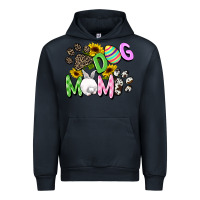 Navy Dog mom Easter Mother's Day Urban Hoodie - FaDigitalArtStudio