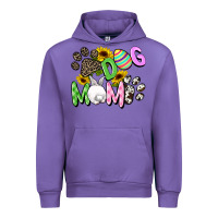 Tulip Dog mom Easter Mother's Day Urban Hoodie - FaDigitalArtStudio