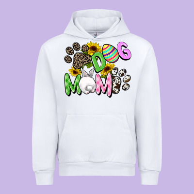 Dog Mom Easter Mother's Day Urban Hoodie Designed By Fadigitalartstudio