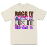 Bone race ıt great ıt fıx ıt repeat ıt Premium Tee - AdoDesignShop