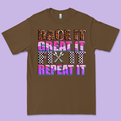 Race ıt Great ıt Fıx ıt Repeat ıt Premium Tee Designed By Adodesignshop