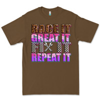 Cacao race ıt great ıt fıx ıt repeat ıt Premium Tee - AdoDesignShop