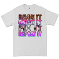 Dove Grey race ıt great ıt fıx ıt repeat ıt Premium Tee - AdoDesignShop