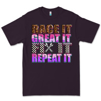 Plum race ıt great ıt fıx ıt repeat ıt Premium Tee - AdoDesignShop