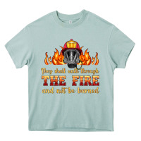 Arona the fire with firefighter air mask Heavy Core Tee - HRA Design Shop