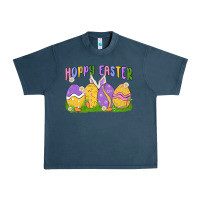 Midnight Navy hoppy easter Urban Heavy Tee - MaliasSmallBusiness