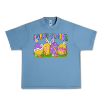 Pebble Blue hoppy easter Urban Heavy Tee - MaliasSmallBusiness