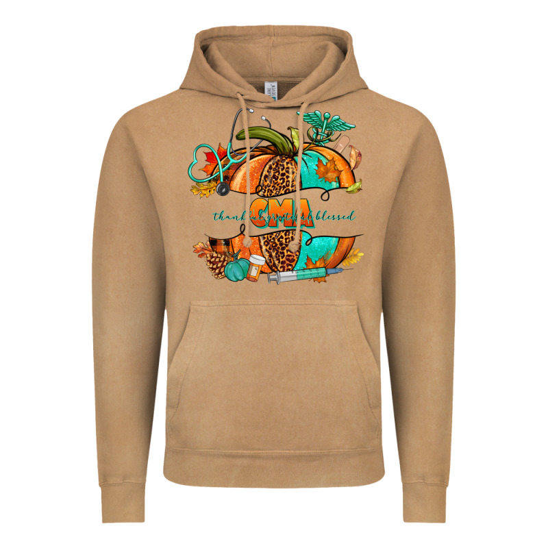 Cma Pumpkin Nurse Vintage Hoodie by NancyCooperArtShop | Teevron