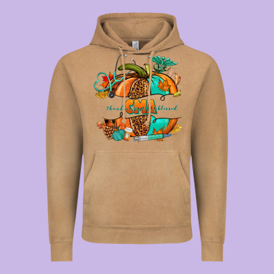 Cma Pumpkin Nurse Vintage Hoodie Designed By Nancycooperartshop