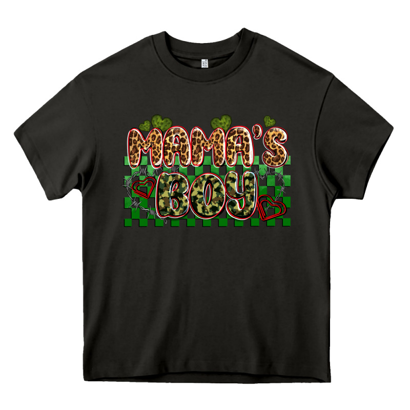 Valentines Day Mama's Boy Olivia Heavy Core Tee by OliviaCreatesArt | Teevron