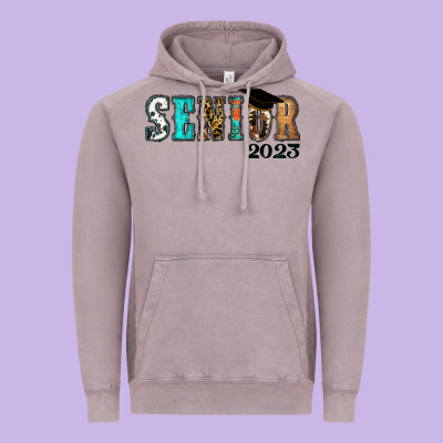 Western Senior 2023 Vintage Hoodie Designed By Ranaportraitstore