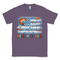 Lavender fishing lure flag keepin' it reel Classic Tee - MaliasSmallBusiness