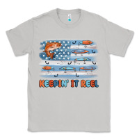 Moon Dust fishing lure flag keepin' it reel Classic Tee - MaliasSmallBusiness