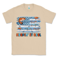 Mushroom fishing lure flag keepin' it reel Classic Tee - MaliasSmallBusiness