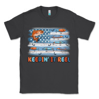 Smoke fishing lure flag keepin' it reel Classic Tee - MaliasSmallBusiness