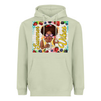 Matcha summer vibes afro kid Heavyweight Hoodie - TumblerDesignByShophia