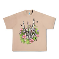 Burro skeleton flowers Urban Heavy Tee - MaliasSmallBusiness