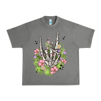 Tornado skeleton flowers Urban Heavy Tee - MaliasSmallBusiness