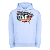 Pigment Grape Ice All american dad Urban Hoodie - FaDigitalArtStudio