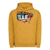 Pigment Peanut Butter All american dad Urban Hoodie - FaDigitalArtStudio