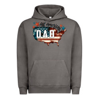 Pigment Tornado All american dad Urban Hoodie - FaDigitalArtStudio