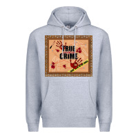 Heather Grey true junkie crime Premium Hoodie - TumblerDesignByShophia