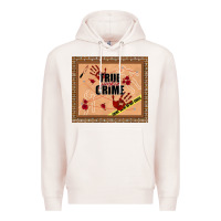 Pale Pink true junkie crime Premium Hoodie - TumblerDesignByShophia