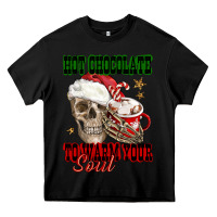 Black hot chocolate to warm your soul Heavy Core Tee - FaDigitalArtStudio