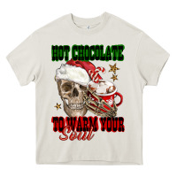 Cream hot chocolate to warm your soul Heavy Core Tee - FaDigitalArtStudio