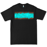 Black turquoise leopard Premium Tee - JahusDesignShop