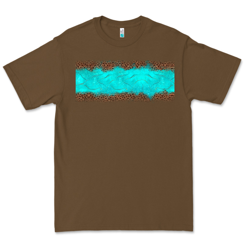 Turquoise Leopard Premium Tee by JahusDesignShop | Teevron