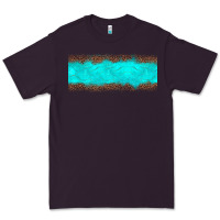 Plum turquoise leopard Premium Tee - JahusDesignShop