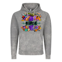 Cloud Rock halloween nurse pumpkin Vintage Hoodie - NancyCooperArtShop