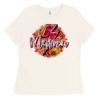 Bone mama lighting bolt Ladies Tee - RacoonDesign