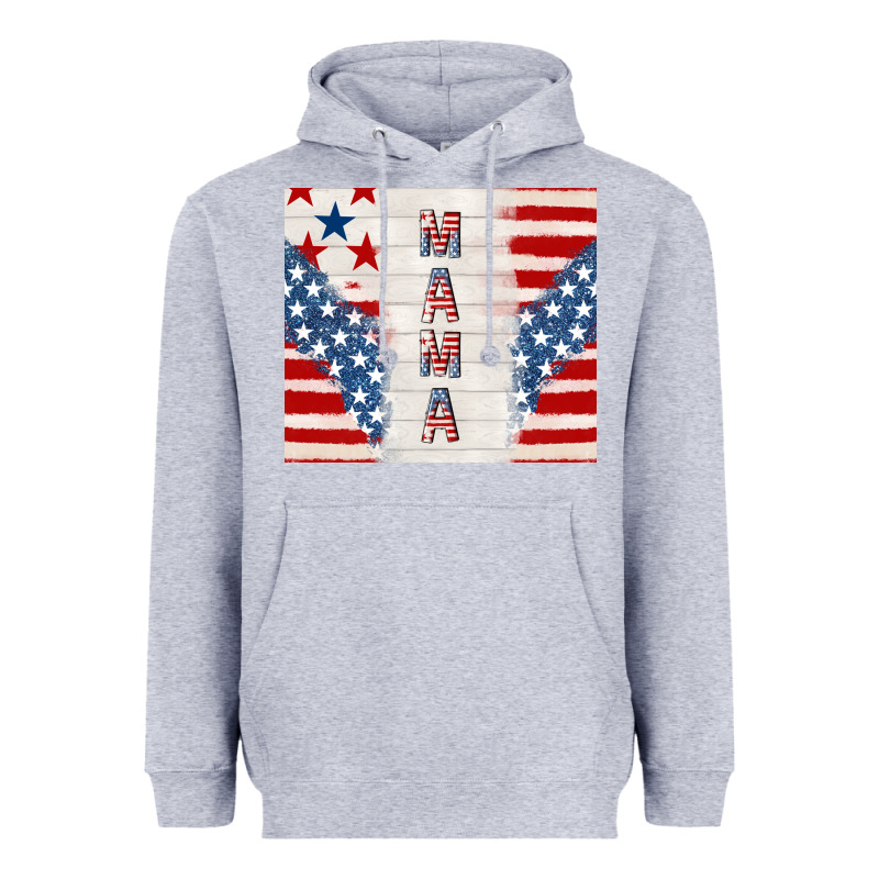 Mama Usa Heavyweight Hoodie by TumblerDesignByShophia | Teevron