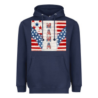 Navy mama usa Heavyweight Hoodie - TumblerDesignByShophia