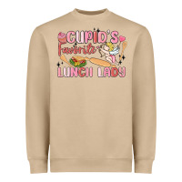 Mushroom cupid's favorite lunch lady Heavyweight Sweatshirt - MaliasSmallBusiness