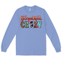 Colony Blue beautiful crazy Long Sleeve Tee - NancyCooperArtShop