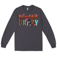 Smoke beautiful crazy Long Sleeve Tee - NancyCooperArtShop