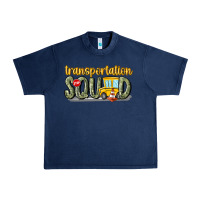 Navy transportation squad Urban Heavy Tee - MaliasSmallBusiness