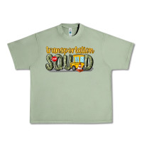 Oil Green transportation squad Urban Heavy Tee - MaliasSmallBusiness