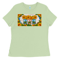 Matcha american mason jar sunflower license plate Ladies Tee - HRA Design Shop