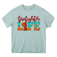 Arona firefighter life Heavy Core Tee - HRA Design Shop