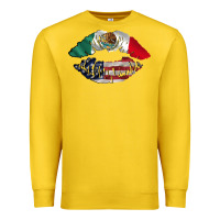 Lemon mexico usa lips Premium Sweatshirt - TumblerDesignByShophia
