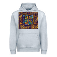 Heather Grey Leopard mama Urban Hoodie - FaDigitalArtStudio