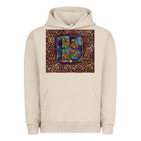 Pigment French Oak Leopard mama Urban Hoodie - FaDigitalArtStudio