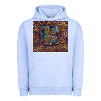 Pigment Grape Ice Leopard mama Urban Hoodie - FaDigitalArtStudio