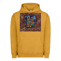 Pigment Peanut Butter Leopard mama Urban Hoodie - FaDigitalArtStudio